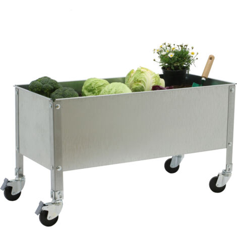 Simonrack Jardin Urbain métal galva 70 litres rangement jardin (1/2)