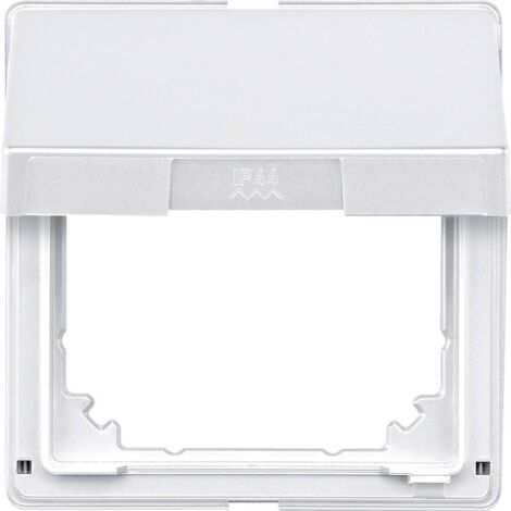 Merten EL ME 516519 Couvercle à clapet blanc polaire (1/2)