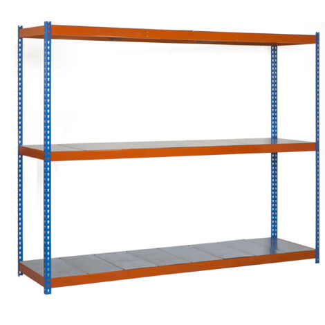 Simonrack SIMONFORTE 1504-3 étagère métallique bleu orange