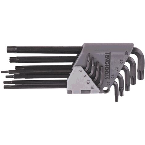 Teng Tools Jeu de clés Torx 9 pièces tête sphérique (1/4)