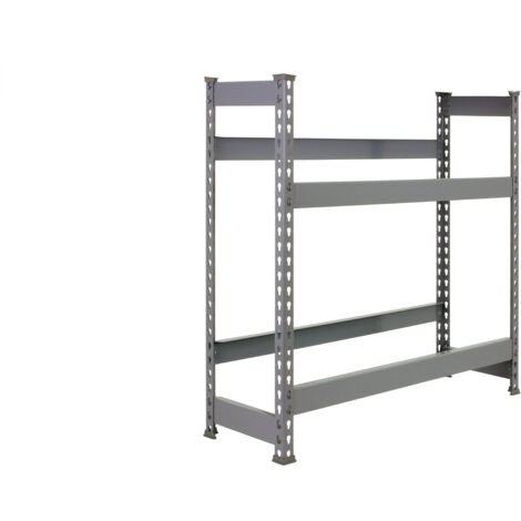 Simonrack Étagère métallique moderne gris 1000x1000 mm (1/5)
