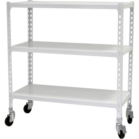 Simonrack Mobile Plus 3/400 900 étagère blanche robuste