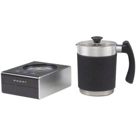 Mousseur à Lait Électrique BEPER P101CAF001 300ml - 4 Fonctions Noir 500W Mousseur Lait 300ml 4 Fonctions Mousseur à Lait Électrique BEPER P101CAF001 300ml - 4 Fonctions Noir 500W Mousseur Lait 300ml 4 Fonctions