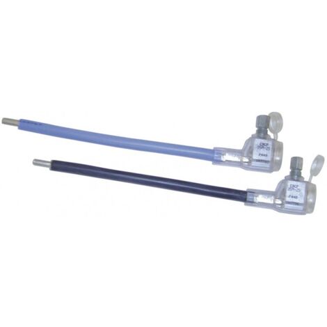 Michaud – Trousse 2 embouts EBCP 6-35/16 – 1 noir + 1 bleu – Longueur 235 mm – Pour câblage électrique – P648