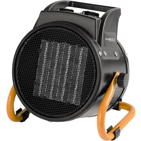 Neo PTC Radiateur électrique 5 kW noir silencieux (1/5)
