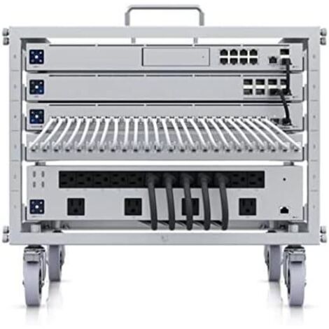 Ubiquiti U-Rack-6U-TL Mini-Rack Mobile Acier (1/3)