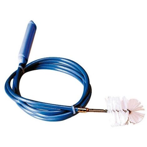 Déboucheur de canalisation 1,5m avec écouvillon 40mm – Câble vinyle pour nettoyage efficace – Pour lavabo et évier – Mejix (1/5)