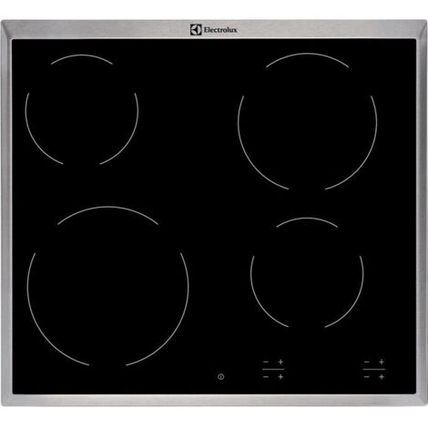 Electrolux EHF16240XK plaque vitrocéramique noire 4 zones