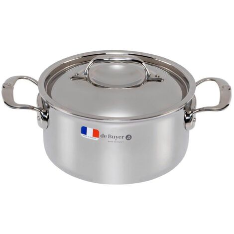 de-buyer Affinity faitout inox 20 cm 3,4 L (1/3)