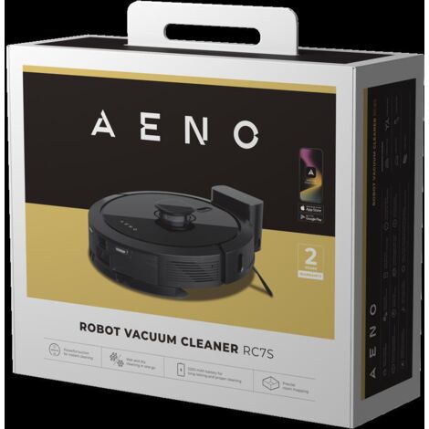 AENO RC4S Robot Aspirador con Base de Autovaciado Blanco