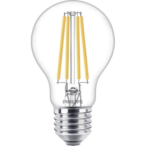 Philips LED 76207001 LED CEE D (A - G) E27 10.5 W = 100 W blanc neutre (Ø x L) 6 cm x 10.4 cm 1 pc(s) A001172 (1/10)