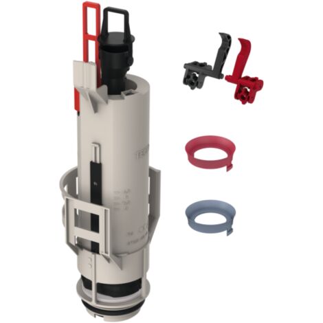 Mécanisme de chasse d'eau double touche – Compatible réservoirs WC encastrés TECE UNI – Installation rapide – Économie d'eau (1/7)