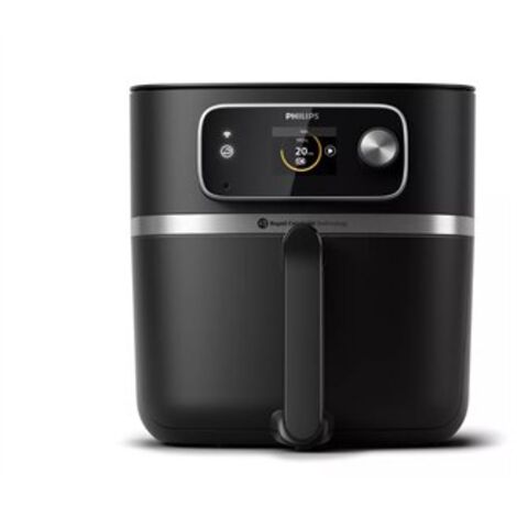 Philips – Friteuse sans huile 8.3L 2000W – Technologie RapidCombiAir pour cuisson uniforme – 7 programmes prédéfinis – Nettoyage facile - HD9880 (1/5)
