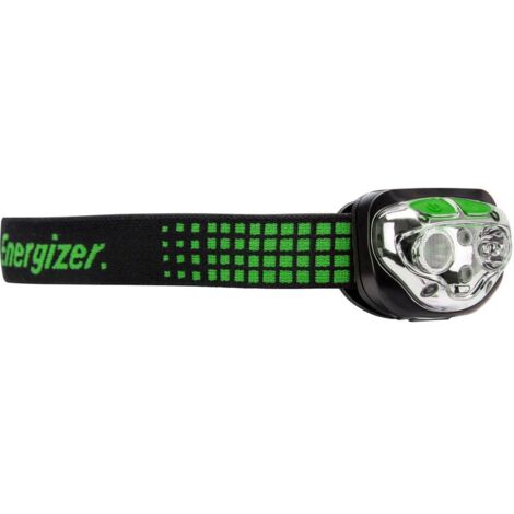 Energizer – Lampe frontale LED rechargeable – 400 lm – Alimentation batterie – VisionGuard pour intensité lumineuse progressive – Étanchéité IPX4 - Q536672
