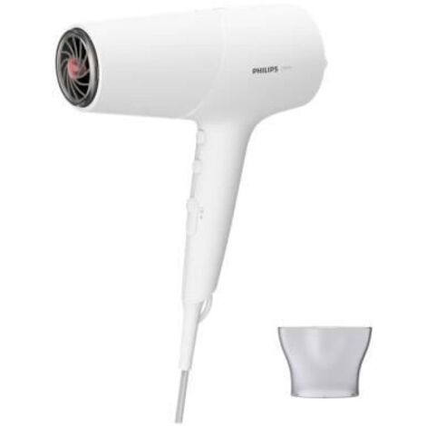 Philips Seche-cheveux Serie 5000 avec Technologie de Protection des Cheveux ThermoShield, 3 Réglages de Température 2 Vitesses, 2100 W (modèle BHD500/00)