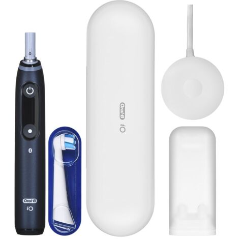 Oral-B iO iO7 Adulte Brosse à dents rotative Bleu (1/5)