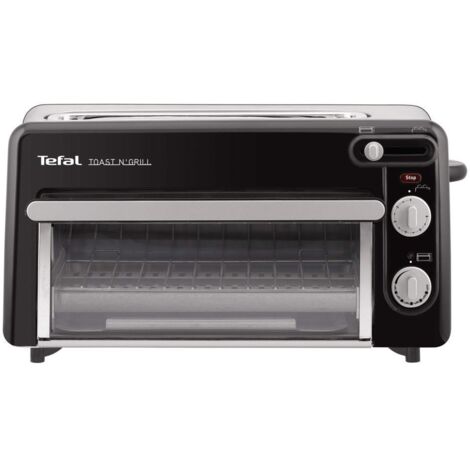 Grille-pains 2 fentes 2en1 1300w noir - Tefal - tl600830
