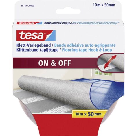 Tesa Ruban Auto-Agrippant Blanc 10 m x 50 mm (1/5)