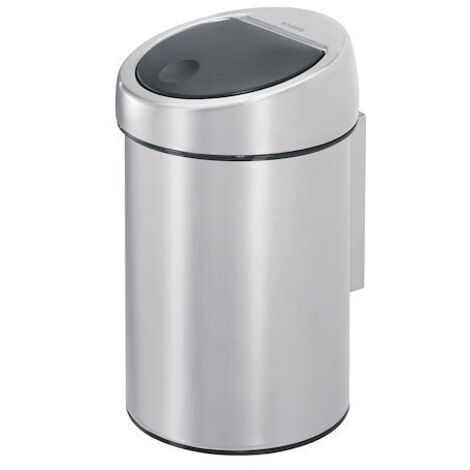 Brabantia Touch Bin poubelle acier mat 3L salle de bain (1/5)