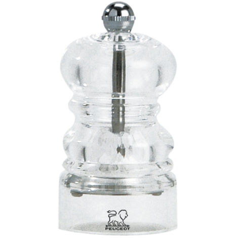 Peugeot Nancy moulin à sel transparent 9 cm