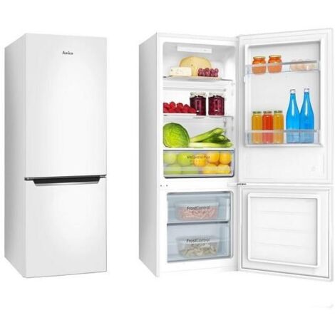 Amica FK244.4E Réfrigérateur Congélateur Blanc 205 Litres (1/5)