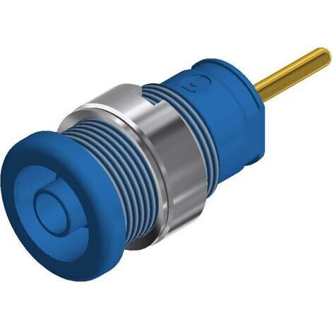 Sks-Hirschmann SEB 2630 S1.9 douille banane bleue (1/4)