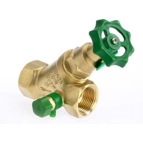 Vanne à siège incliné DN25, type 1603, GW 1 pouce avec tige non montante, à fermeture, anti-contamination, contrôlable et vidangeable (1/4)