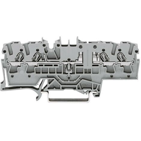 BORNE DE BASE WAGO 2002-1861 5.20 MM RESSORT DE TRACTION AFFECTATION: L GRIS 1 PC(S) (1/5)