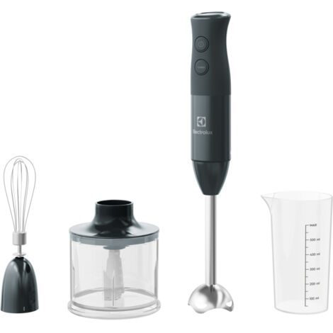 Electrolux E4HB1-6GG Mixeur plongeant avec technologie TruFlow, 600 W, plastique
