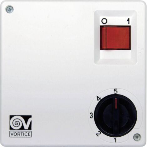 CasaFan SCNR5 Transfo mural pour ventilateur de plafond blanc pur S89490