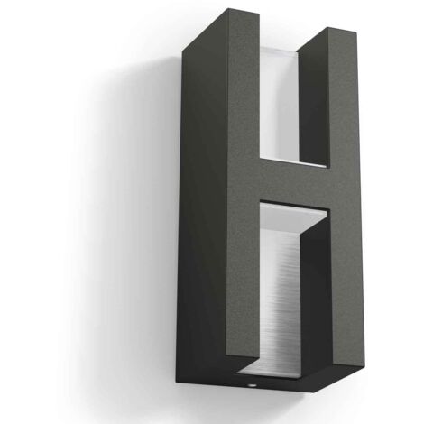 Philips Shadow Applique Murale LED Anthracite 1000lm (1/5)