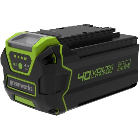 Batterie Li-ion 40V 4Ah – Compatible avec appareils Greenworks – Charge rapide 120 min – Indicateur LED de niveau de charge (1/7)