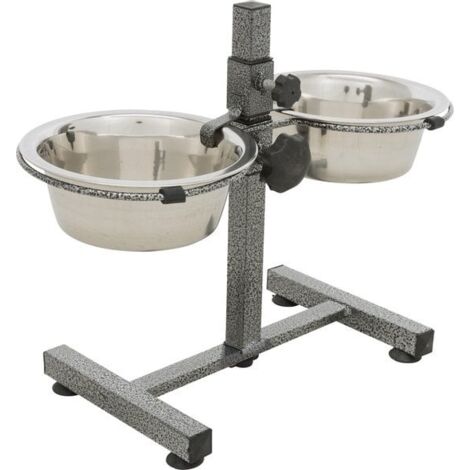 TRIXIE Support de gamelle réglable pour chien 9 L 28 cm 24923