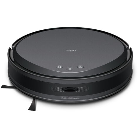 Tapo RV20 Max 5300Pa Robot aspirateur et balai avec navigation MagSlim™ LiDAR, design ultra-mince de 83 mm, nettoyage personnalisable, charge automatique et control de voix. (1/5)