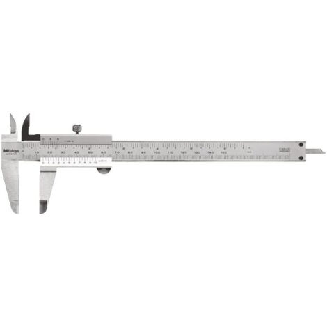 Pied à coulisse de précision 0-150mm – Alliage anticorrosion – Lecture vernier 0,05mm – Mesures extérieures et intérieures – 530104 – Mitutoyo