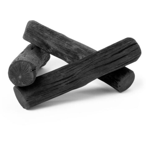 Black + Blum Charbon filtre à eau 4 pièces, bois, noir, 12 x 7.5 x 7.5 cm