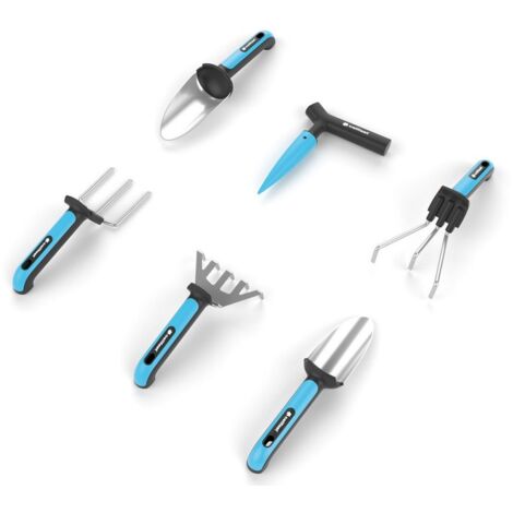 Cellfast ENERGO Set d'Outils de Jardinage Bleu et Noir (1/5)