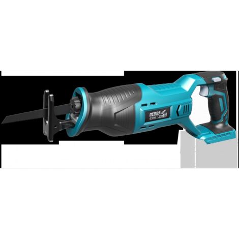 Scie sabre sans fil DEDRA 18 V : coupe précise des métaux et du bois (1/5)