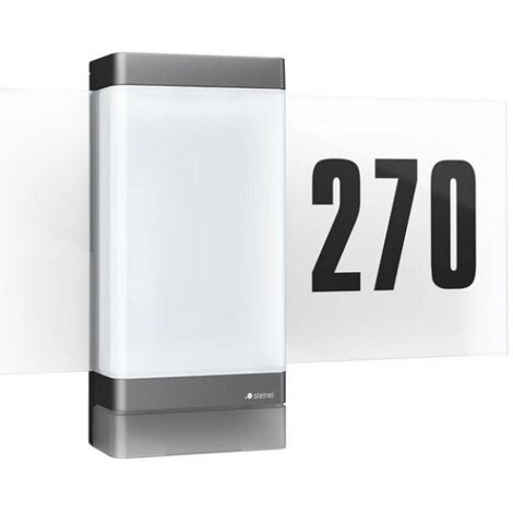 L 270 DIGI SC ANT LUMINAIRE POUR PAROI, 7,8 W, 600 LM, 3 3000 K, DÉTECTEUR DE MOUV STEINEL 067205 (1/3)