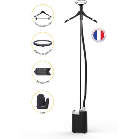 SteamOne Minilys Plus défroisseur vapeur noir satiné