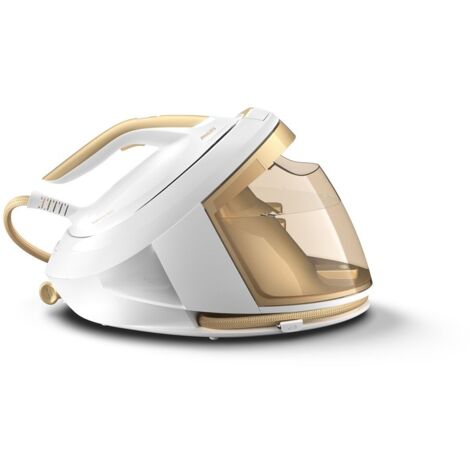 Philips PSG8040/60 Centrale vapeur 2700 W 1,8 L Semelle SteamGlide Elite  Or, Blanc