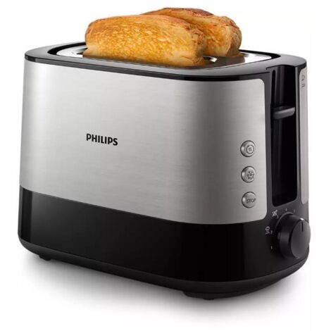 Philips Viva Collection HD2635/90 grille-pain noir et titane (1/3)