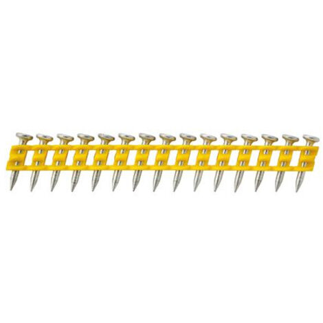 Dewalt – Clous à tête plate 3,0 mm – Longueur 57 mm – 510 pièces – Pour fixation béton et bois dur – Revêtement en zinc pour durabilité (1/5)