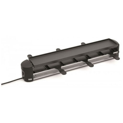 Appareil à raclette 1000W pour 6 personnes – Plaque anti-adhérente – Compact et facile à utiliser – Parfait pour soirées conviviales – Stöckli (1/2)