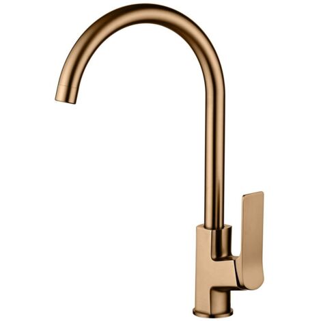 Robinet Cuisine Mitigeur Bronze Monocommande Neri (1/2)