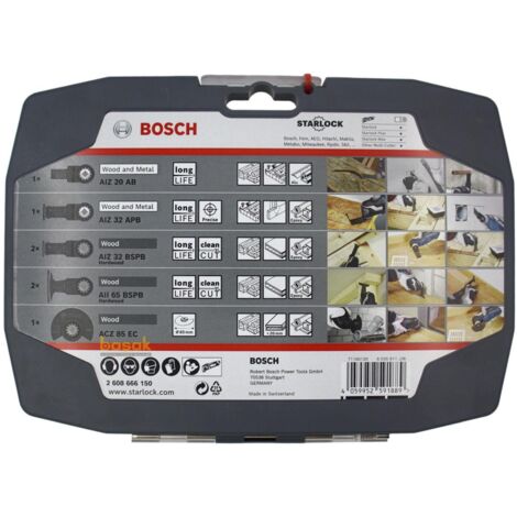 Bosch Ensemble 7 Lames Accessoires pour Outil Multifonction (1/3)