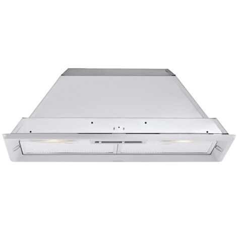 Beko – Groupe filtrant 52,4 cm – Débit d'air 381 m³/h – 3 vitesses – Éclairage LED – Filtre à charbon inclus – Installation évacuation ou recyclage - HNU51311SH (1/10)
