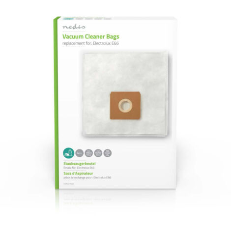 Nedis DUBG227ELE4 sac aspirateur blanc haute filtration (1/4)