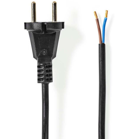 Nedis CEGL11940BK150 Câble d'alimentation noir 15m (1/3)