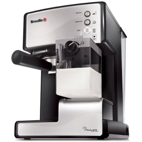 Breville PrimaLATTE VCF045X machine à café argent noir (1/3)